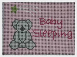 Baby Bear Sleeping Pink by J. Childs Designs (thumbnail)