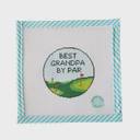 Best Grandpa By Par Canvas by Atlantic Blue Canvas (thumbnail)