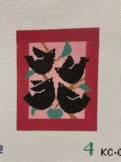 Four Calling BIrds by Lauren Bloch Designs (thumbnail)