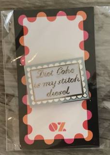 Diet Coke is my stitch diesel Needleminder by Oz Needle and Thread (thumbnail)