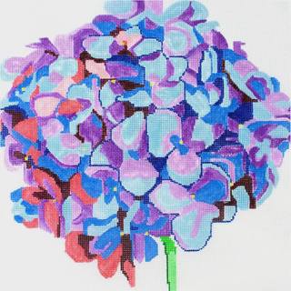 Simple Flowers - Hydrangea 14" Square by Jean Smith Designs (thumbnail)