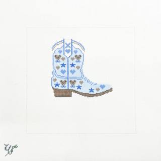 Boot Scoot Blue by Wipstitch Needleworks (thumbnail)