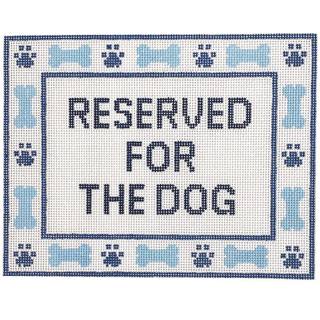 Reserved for the Dog by SLS Needlepoint (thumbnail)