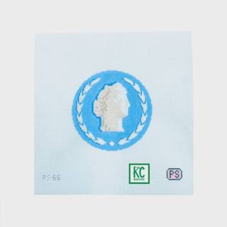 Wedgwood Goddess Canvas by Stitchtent (thumbnail)