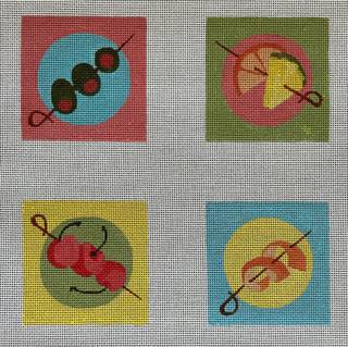 Madeleine Elizabeth ME 195 - Garnish Coasters by Madeleine Elizabeth (thumbnail)