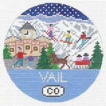 Vail Round by Doolittle Stitchery (thumbnail)