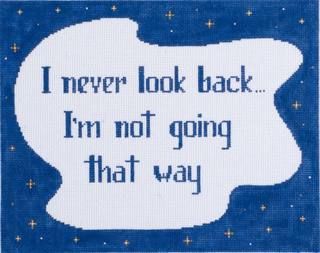 Barbara Russell Designs I Never Look Back Needlepoint Canvas by Barbara Russell (thumbnail)