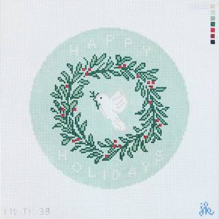 Jenny Koland: Dove Wreath by Mopsey Designs (thumbnail)