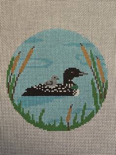 Loons - Round by Blue Ridge Stitchery (thumbnail)