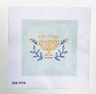 Menorah Canvas by KCN Designers (thumbnail)