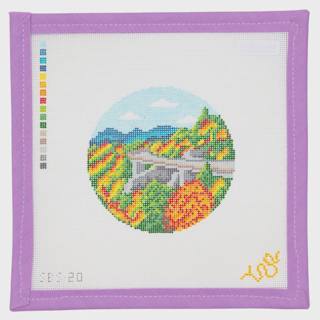 Linn Cove Viaduct by Spellbound Stitchery (thumbnail)