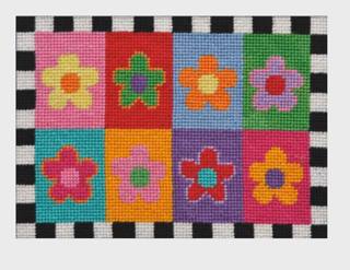 Canoodles Needlepoint Kit by Alice Peterson (thumbnail)