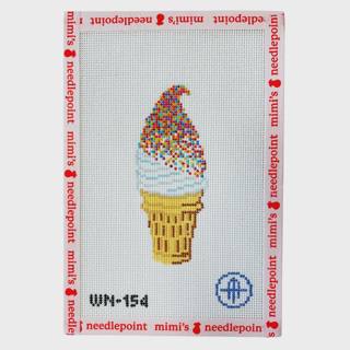 It's Sprinkles - Original Ice Cream Cone by Wheelhaus Needlepoint (thumbnail)