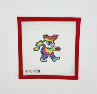 Rainbow Dancing Bear by Jessica Tongel Designs (thumbnail)