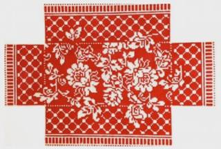 Whimsy and Grace Wg12690 Karen's Red Damask Brick by Whimsy and Grace (thumbnail)