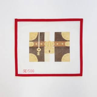 Brown Travel Trunk - 5x7 by Rachel Donley (thumbnail)