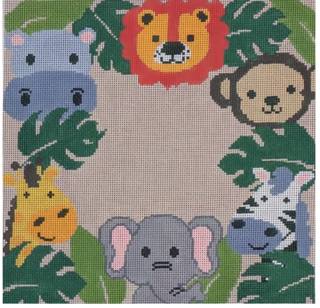 Safari Animal Pillow-Blank by Laura Love Designs (thumbnail)