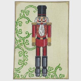 Red Nutcracker Rectangle by Birds of A Feather Designs (thumbnail)
