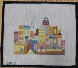 Susan Roberts EP110 Jerusalem Tallis by Liz Goodrick-Dillon (Tapestry Tent, via Susan Roberts) (thumbnail)