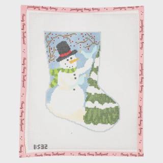 Frosty Midsize Stocking by KCN Designers (thumbnail)