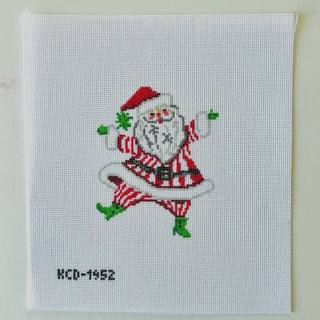 Retro Santa with Stripes KCD1952 by KCN Designers (thumbnail)