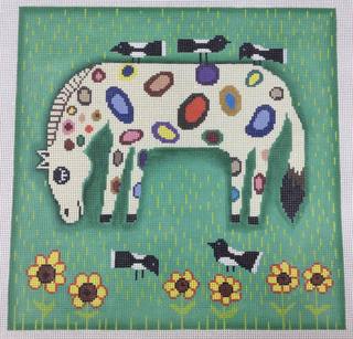 spotted horse by Patti Mann (thumbnail)