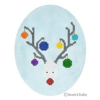 Reindeer Face Vertical by Burnett and Bradley (thumbnail)