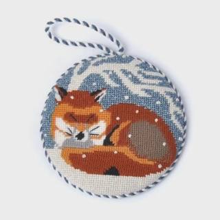 Sleeping Fox Ornament by Melissa Prince Designs (thumbnail)