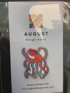 Octopus Needleminder by August Design Works (thumbnail)