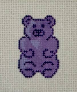 Purple Gummy Bear by Jessica Tongel Designs (thumbnail)