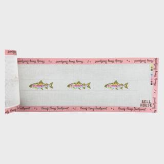 Rainbow Trout Dog Collar by Bell House Designs (thumbnail)