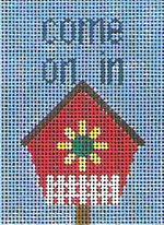 KCN Designers Come On In Sign Needlepoint Canvas by KCN Designers (thumbnail)