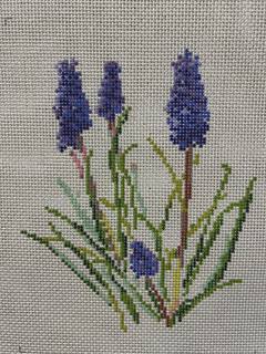Grape Hyacinth by Alice & Blue Needlepoint Designs (thumbnail)