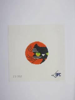 Halloween Black Cat Canvas by Blueberry Point Canvas (thumbnail)