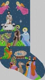 Nativity Stocking by Meredith Collection (thumbnail)