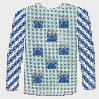 Presents on Light Blue Sweater by Kristine Kingston (thumbnail)