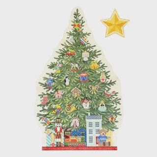 Merry Christmas Wishes Tree by Kirk and Bradley (thumbnail)