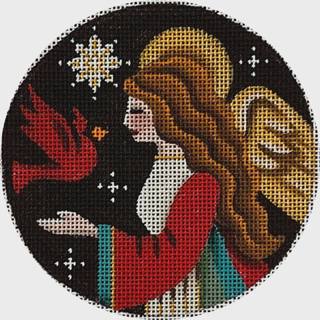 Rebecca Wood Designs Night Angel Needlepoint Canvas by Rebecca Wood Designs (thumbnail)