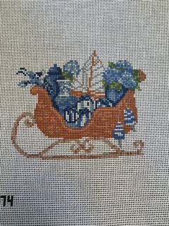 New England Christmas Sleigh by KCN Designers (thumbnail)