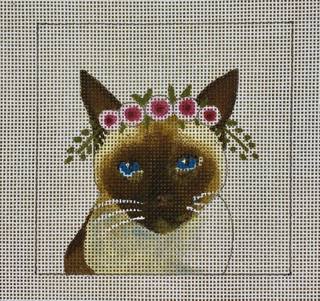 siamese cat by Colors of Praise Art Studio (thumbnail)