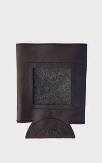 Self-Finishing Leather Can Cozy for Needlepoint standard can by Evergreen Needlepoint (thumbnail)