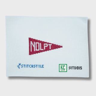 NDLPT Pennant Canvas by Stitch Style Needlepoint (thumbnail)