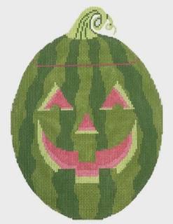 Watermelon Jack O'Lantern by Rachel Donley (thumbnail)