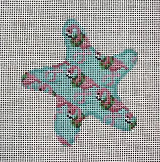 flamingo starfish ornament by Associated Talents (thumbnail)