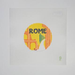 Rome Retro Travel by Oz Needle and Thread (thumbnail)