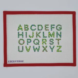 Floral Alphabet Sampler by Coco Frank Studio (thumbnail)