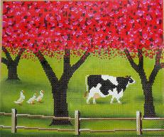 CRABAPPLES IN BLOOM by Cooper Oaks Designs (thumbnail)