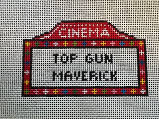 Marquee - Top Gun Maverick by Blue Waters Needlepoint (thumbnail)