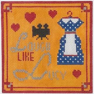 Laugh Like Lucy by Kimberly Ann Needlepoint (thumbnail)