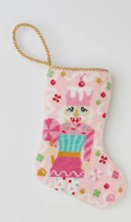 Sugary Sweet Stocking - Pink by Bauble Stockings (thumbnail)